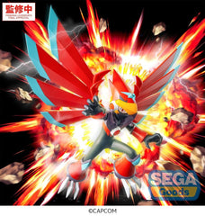 Mega Man Battle Network Luminasta PVC Figure Mega Man Falzar Beast 19 cm 4573628576739