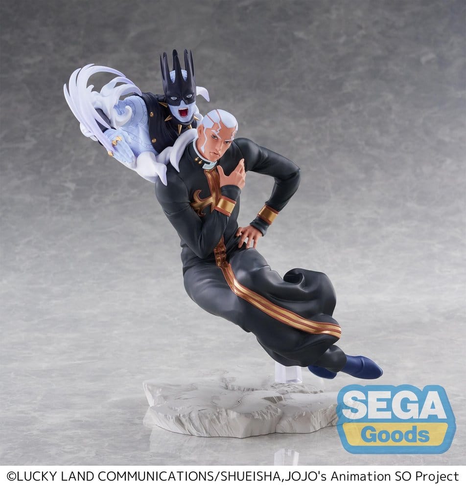 JoJo's Bizarre Adventure Stone Ocean XrossLinkMAX PVC Figure Father Pucchi 21 cm 4573628576913
