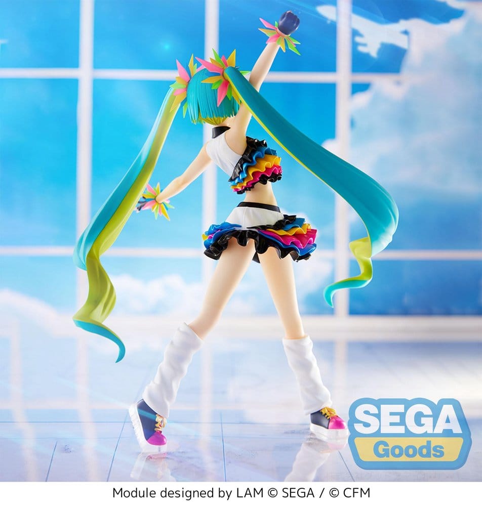 Hatsune Miku Project DIVA MEGA39's FIGURIZM PVC Figure Hatsune Miku - Catch the Wave 25 cm 4573628578658