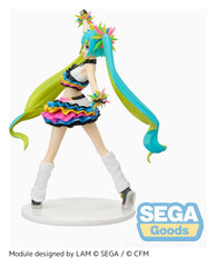 Hatsune Miku Project DIVA MEGA39's FIGURIZM PVC Figure Hatsune Miku - Catch the Wave 25 cm 4573628578658