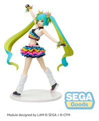 Hatsune Miku Project DIVA MEGA39's FIGURIZM PVC Figure Hatsune Miku - Catch the Wave 25 cm 4573628578658