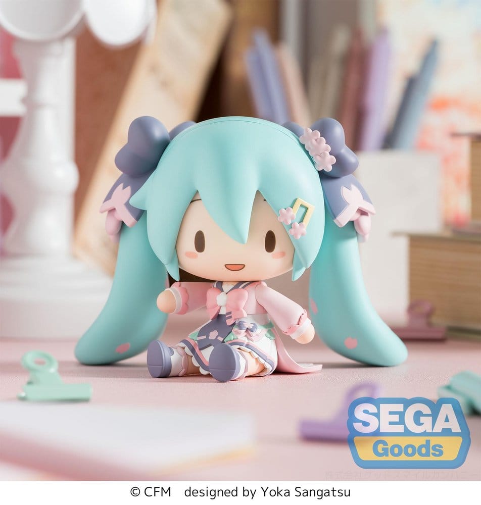 Hatsune Miku fuwa petit Chibi Figure "New Semester" 8 cm 4582733467986