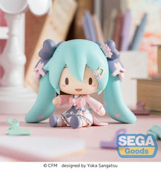 Hatsune Miku fuwa petit Chibi Figure "New Semester" 8 cm 4582733467986