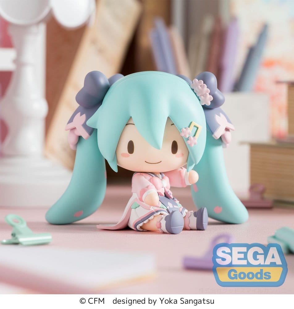 Hatsune Miku fuwa petit Chibi Figure "New Semester" 8 cm 4582733467986