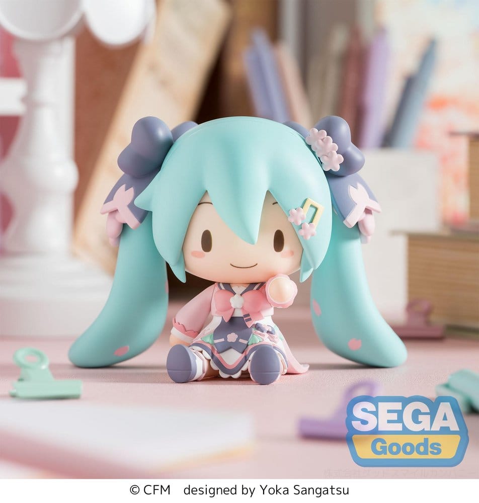Hatsune Miku fuwa petit Chibi Figure "New Semester" 8 cm 4582733467986