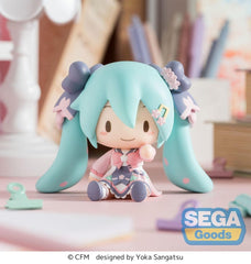 Hatsune Miku fuwa petit Chibi Figure "New Semester" 8 cm 4582733467986