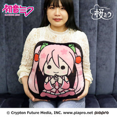 Hatsune Miku 2D Plush Figure Sakura Miku 34 c 4979750816062