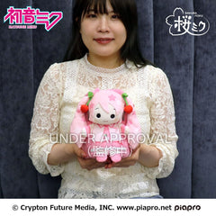 Hatsune Miku Roll-Up Plush Figure Sakura Miku 4979750816123