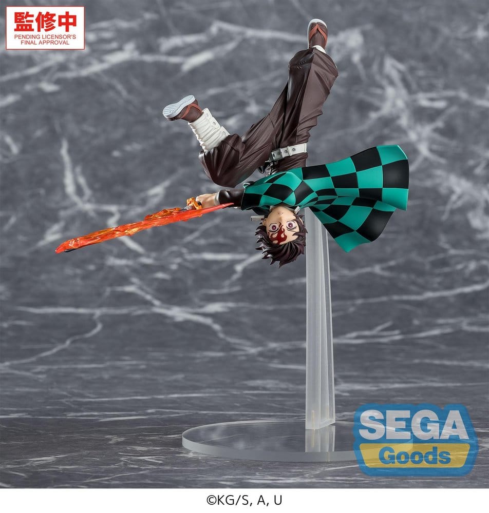 Demon Slayer: Kimetsu no Yaiba Luminasta PVC Figure Tanjiro Kamado Hinokami Kagura Setting Sun Transformation 15 cm 4573628562473