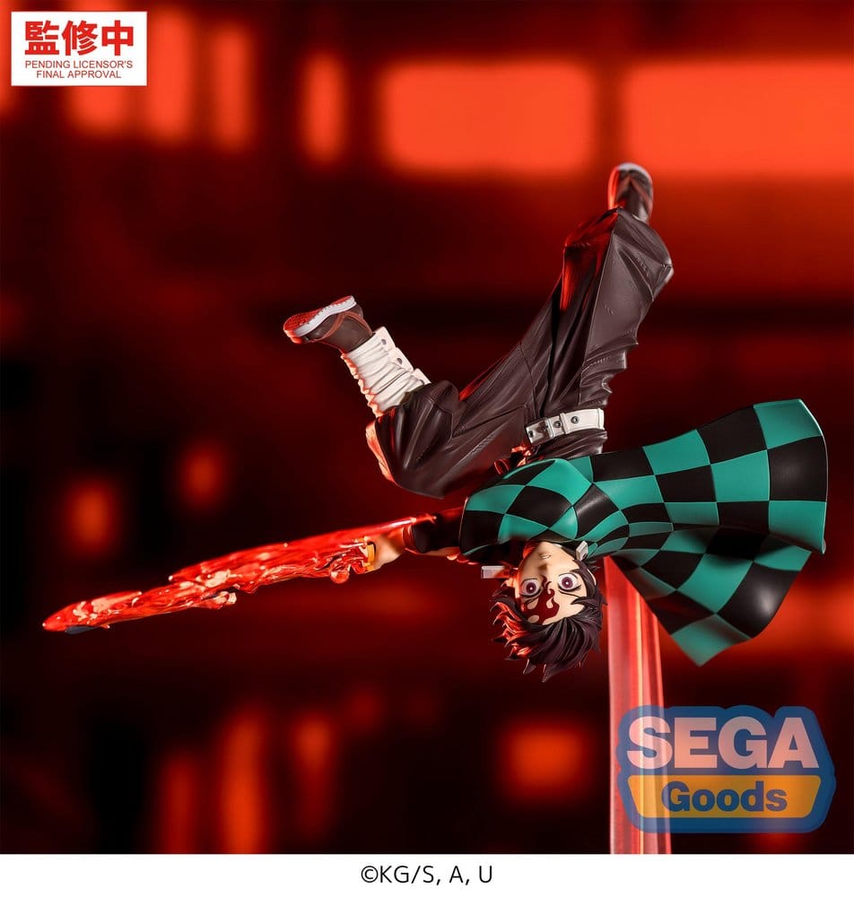 Demon Slayer: Kimetsu no Yaiba Luminasta PVC Figure Tanjiro Kamado Hinokami Kagura Setting Sun Transformation 15 cm 4573628562473