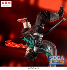 Demon Slayer: Kimetsu no Yaiba Luminasta PVC Figure Tanjiro Kamado Hinokami Kagura Setting Sun Transformation 15 cm 4573628562473