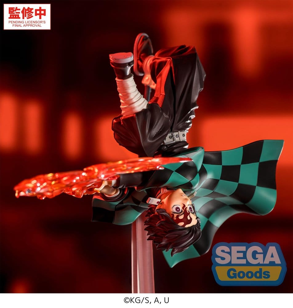 Demon Slayer: Kimetsu no Yaiba Luminasta PVC Figure Tanjiro Kamado Hinokami Kagura Setting Sun Transformation 15 cm 4573628562473