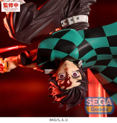 Demon Slayer: Kimetsu no Yaiba Luminasta PVC Figure Tanjiro Kamado Hinokami Kagura Setting Sun Transformation 15 cm 4573628562473