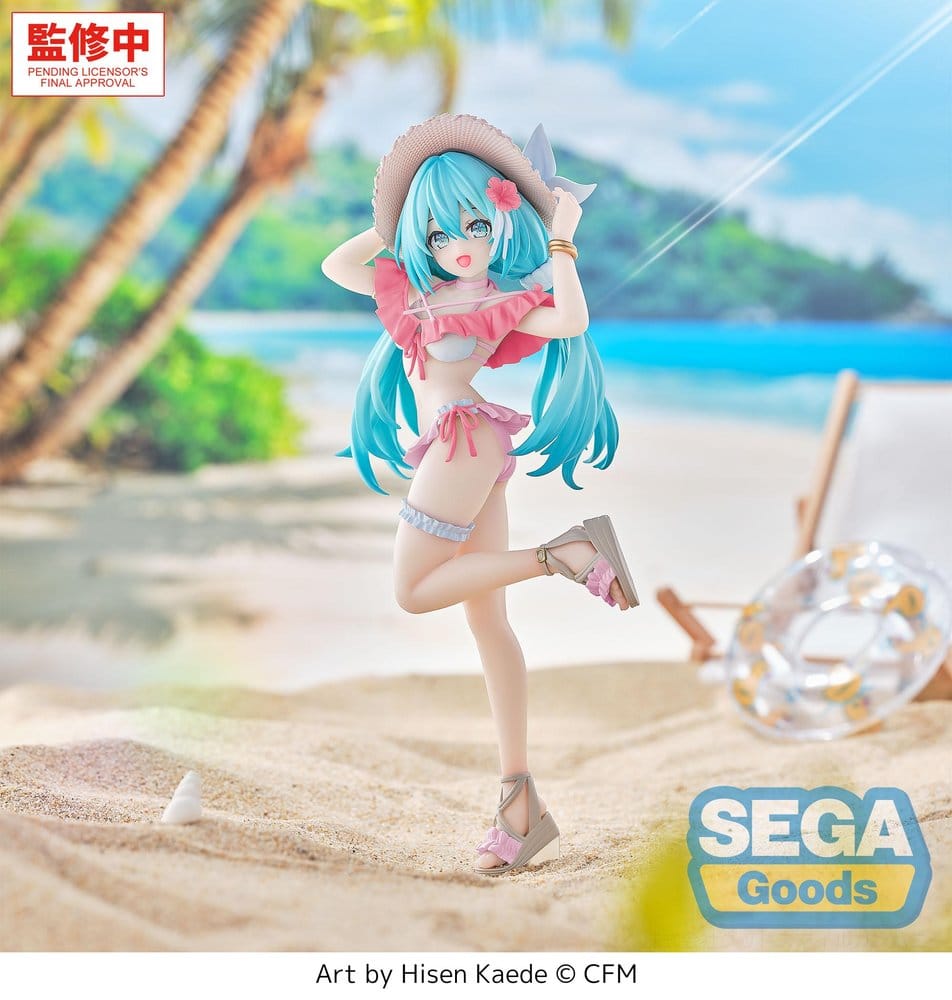 Character Vocal Series 01: Hatsune Miku Luminasta PVC Figure Conceptual Series Vol.1 Tropical Ver. 21 cm 4573628562961