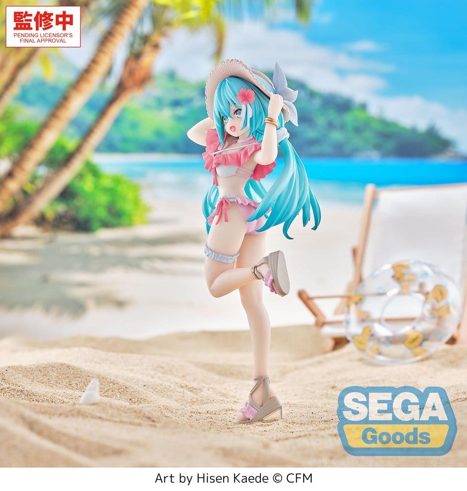 Character Vocal Series 01: Hatsune Miku Luminasta PVC Figure Conceptual Series Vol.1 Tropical Ver. 21 cm 4573628562961