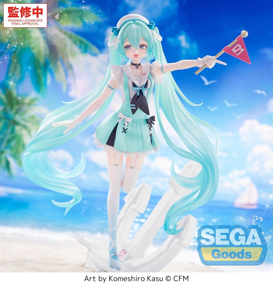 Character Vocal Series 01: Hatsune Miku FIGURIZMa PVC Figure -Sailor- 24 cm 4573628565283