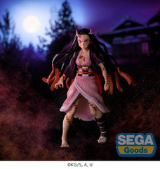 Demon Slayer: Kimetsu no Yaiba FIGURIZMa PVC Figure Nezuko Kamado Demon Form Advancing Ver. (Rerelease) 21 cm 4573628570218