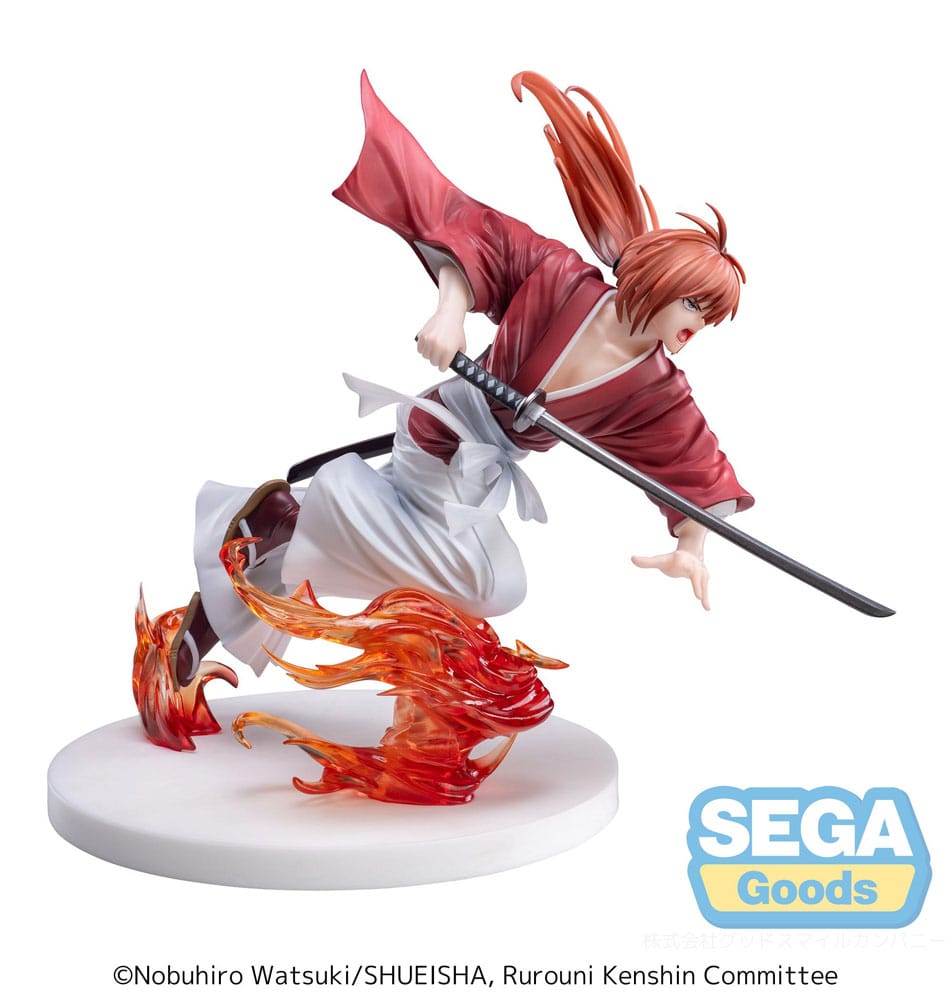 Rurouni Kenshin Luminasta PVC Statue "Rurouni Kenshin" "Kenshin Himura" 15 cm 4580779542933