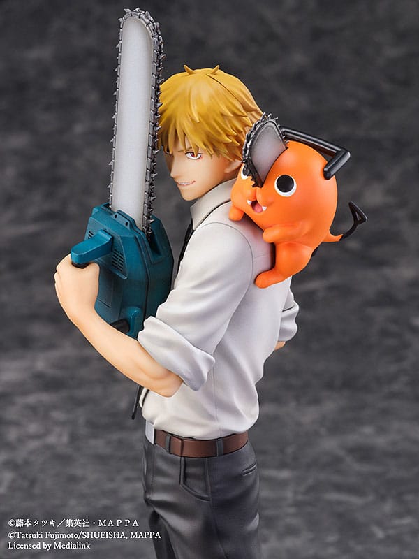 Chainsaw Man S-Fire PVC Statue 1/7 Denji & Po 4580779527701