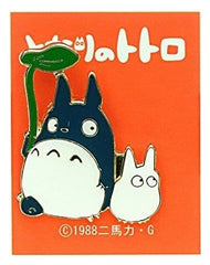 My Neighbor Totoro Pin Small and Middle Totoro with leaf 4954043145777