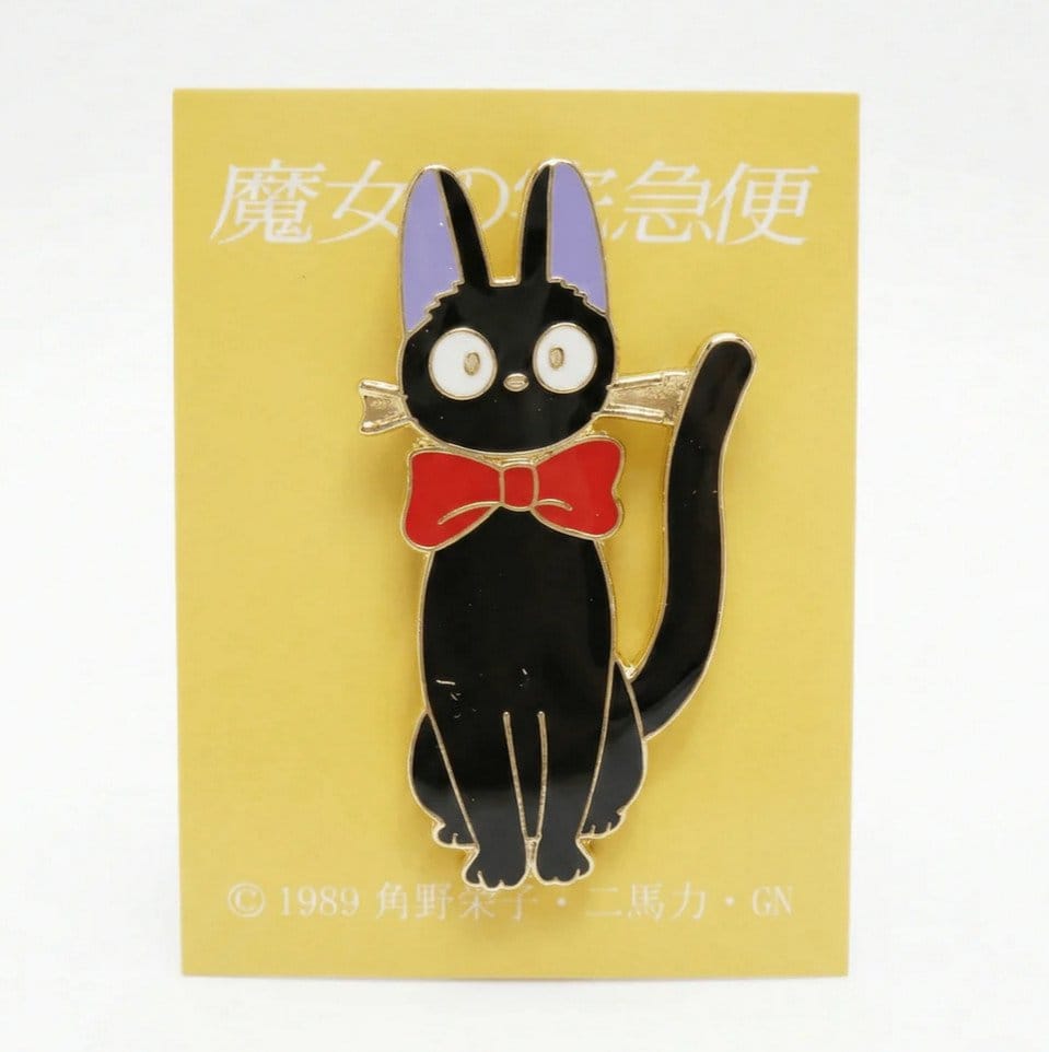 Kiki's Delivery Service Pin Jiji Ribbon Label 4954043146002