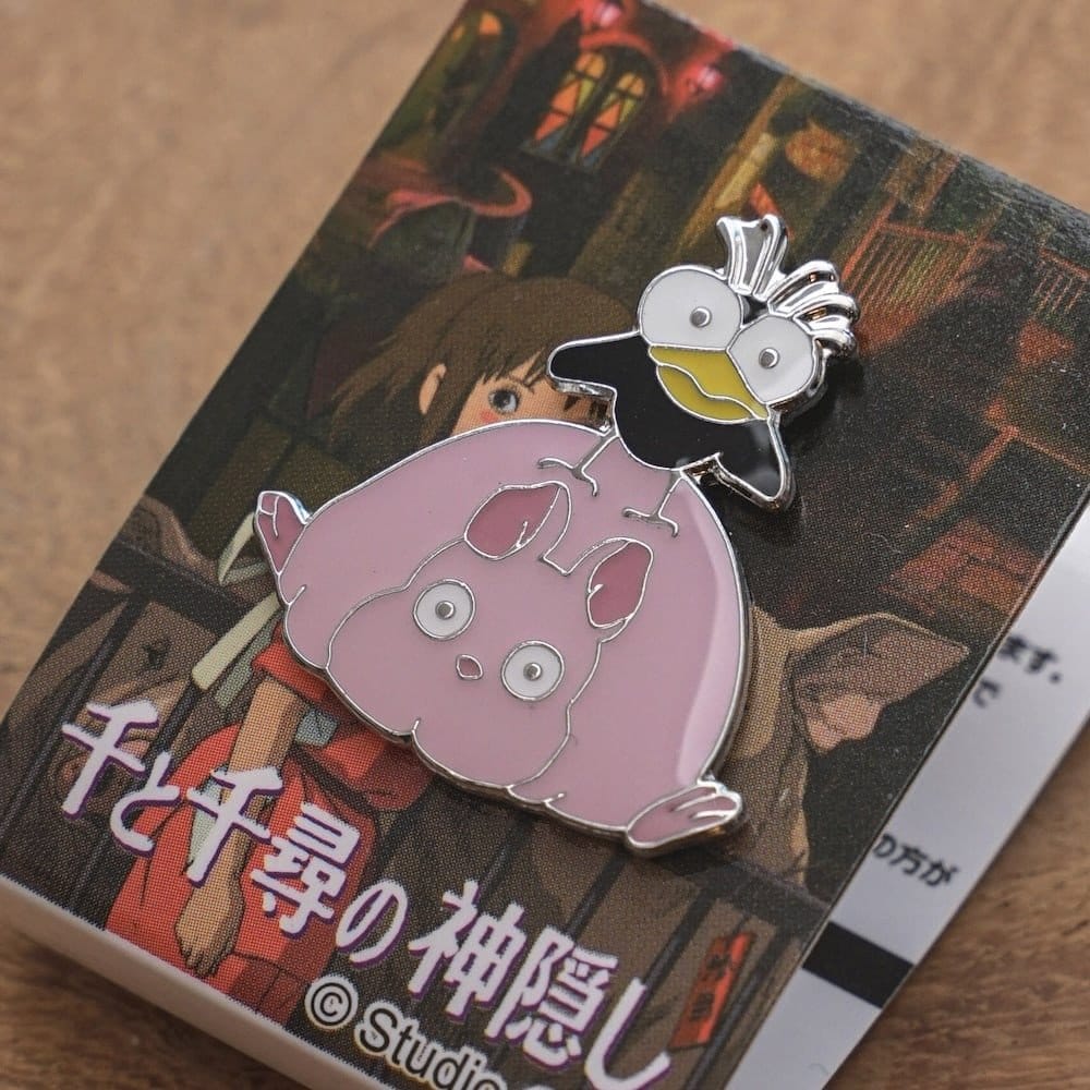 Spirited Away Pin Fly Bird and Boh Mouse 4954043146156