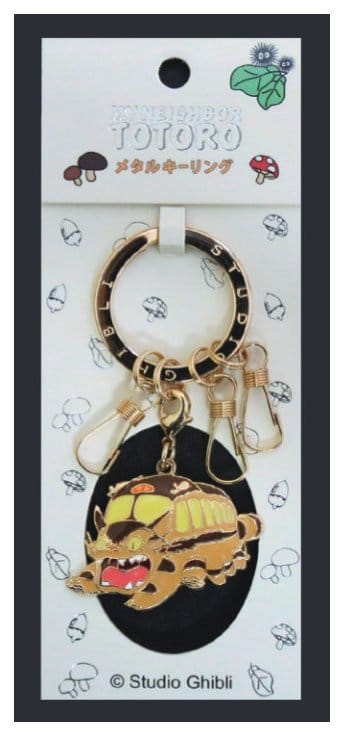 My Neighbor Totoro Metal-Keychain Catbus 4954043146576