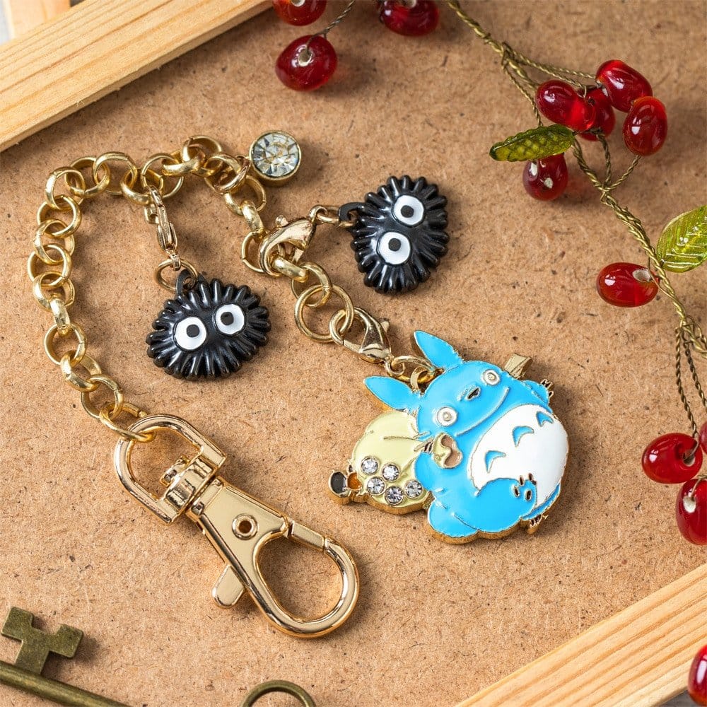My Neighbor Totoro Charm Chain Keychain Middle Totoro 4954043146743