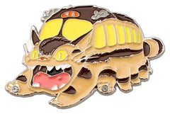 My Neighbor Totoro Metal Brooch Catbus 4954043147016