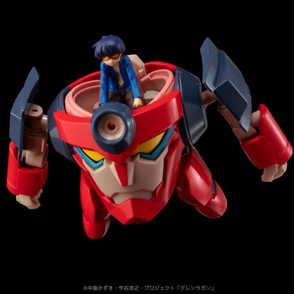 Gurren Lagann Metal Compact Action Figure Lagann (Standard) 7 cm 4571335885069