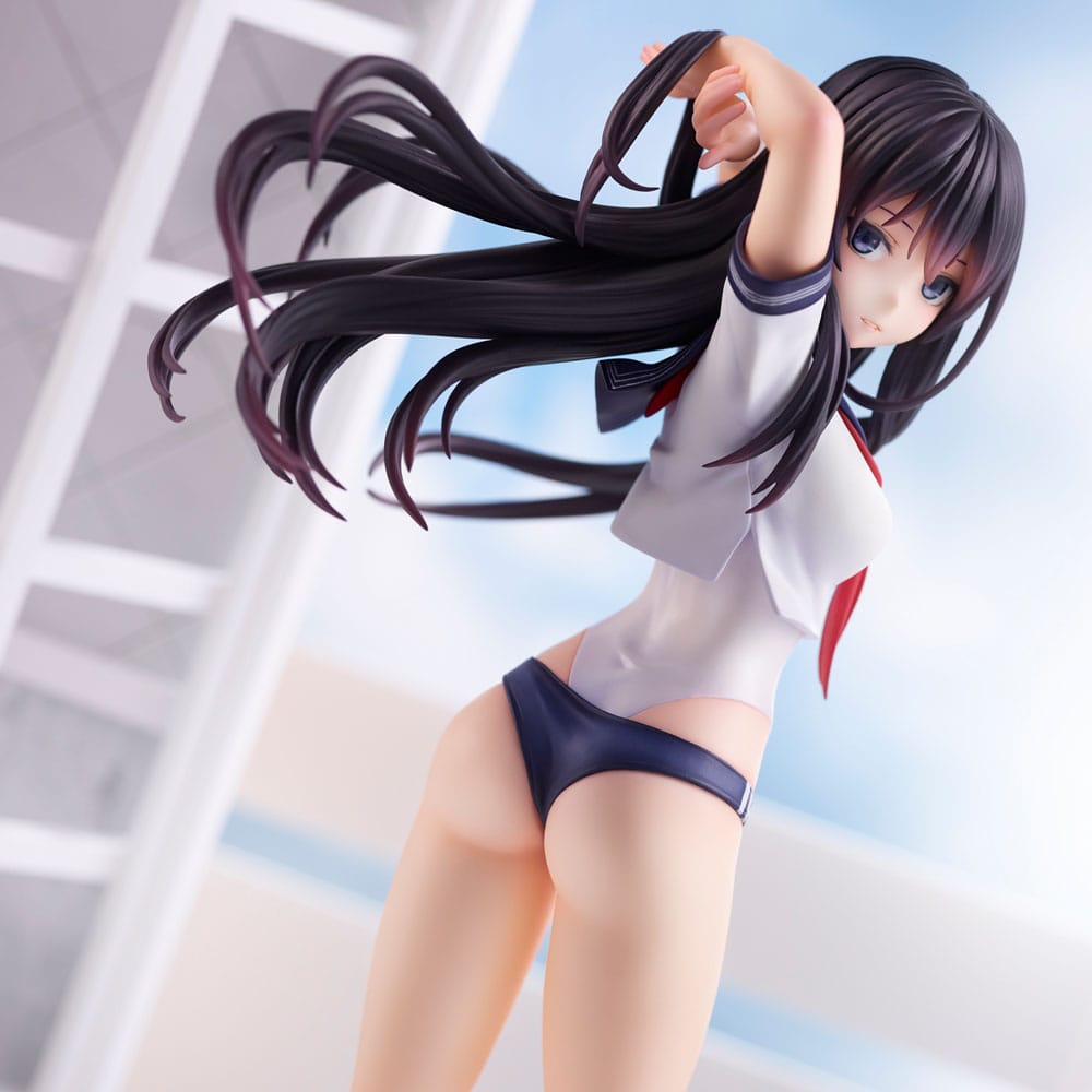 Coffee Kizoku Illustration PVC Statue Rika Shiramine 26 cm 4589642714798