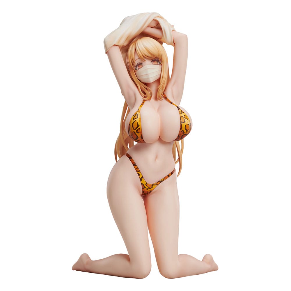 POPQN Illustration PVC Statue Leopard print Swimsuit 21 cm 4589642715108