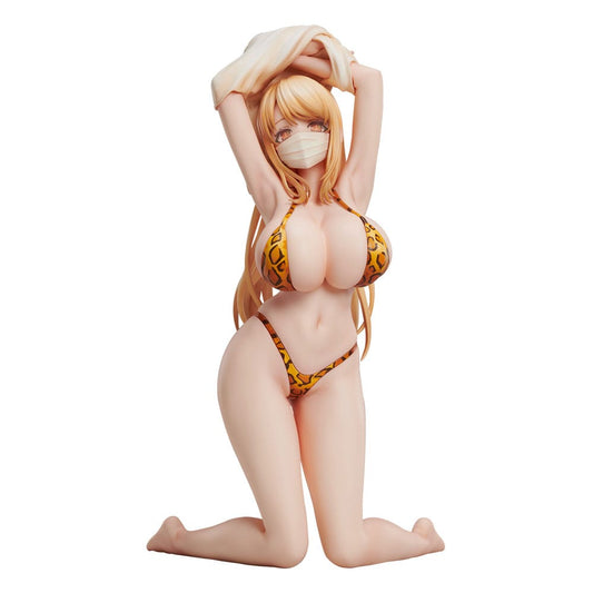POPQN Illustration PVC Statue Leopard print Swimsuit 21 cm 4589642715108