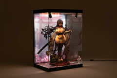 SHINSAI Acrylic Display Case with Lighting Inbina Rasethuhime Saki M Edition 39 cm 4570178590277
