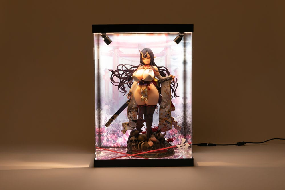 SHINSAI Acrylic Display Case with Lighting Inbina Rasethuhime Saki M Edition 39 cm 4570178590277