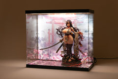 SHINSAI Acrylic Display Case with Lighting Inbina Rasethuhime Saki 39 cm 4570178590284