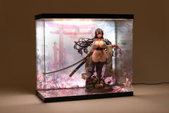 SHINSAI Acrylic Display Case with Lighting Inbina Rasethuhime Saki 39 cm 4570178590284