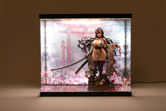 SHINSAI Acrylic Display Case with Lighting Inbina Rasethuhime Saki 39 cm 4570178590284
