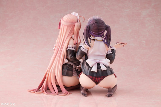 Original Character PVC Statues 1/5 2-Set Koho Miya & Otsuhane Fuwari illustration by Ninoude 18 cm 6976195110081