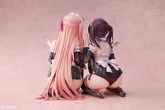 Original Character PVC Statues 1/5 2-Set Koho Miya & Otsuhane Fuwari illustration by Ninoude 18 cm 6976195110081