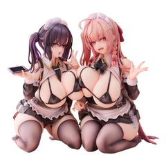 Original Character PVC Statues 1/5 2-Set Koho Miya & Otsuhane Fuwari illustration by Ninoude 18 cm 6976195110081