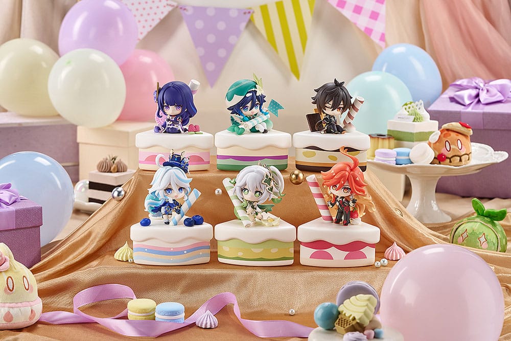 Genshin Impact Wondrous Travels Series Figure Venti Chibi 12 cm       4580828664890