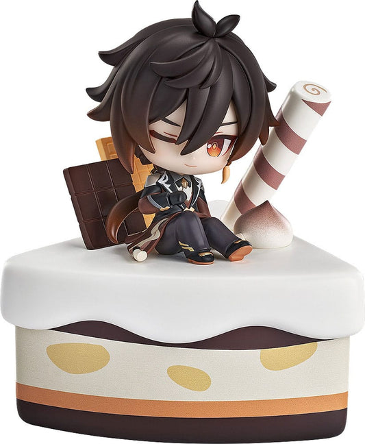 Genshin Impact Wondrous Travels Series Figure Zhongli Chibi 12 cm       4580828664906