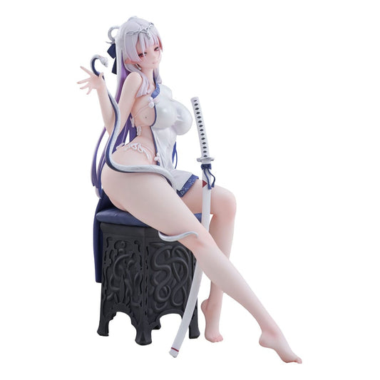 Original Character PVC Statue 1/7 The Color of the Blue - White Snake Deluxe Edition 20 cm 6977970630053