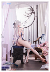 Original Character PVC Statue 1/7 The Color of the Blue - White Snake Deluxe Edition 20 cm 6977970630053