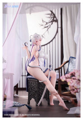 Original Character PVC Statue 1/7 The Color of the Blue - White Snake Deluxe Edition 20 cm 6977970630053