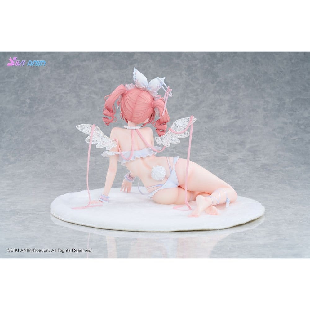 Original Character PVC Figure 1/4 White Rabbit Rosu Angel Ver. Illustrated by Rosuuri Bonus Edition 23 cm 6977970630251