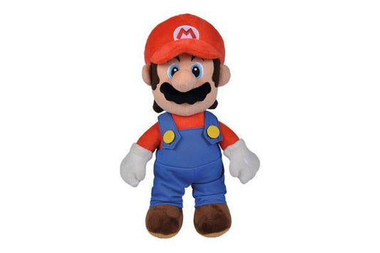 Super Mario Plush Figure Mario 30 Cm - Amuzzi