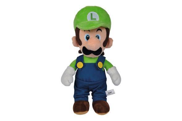 Super Mario Plush Figure Luigi 30 Cm - Amuzzi