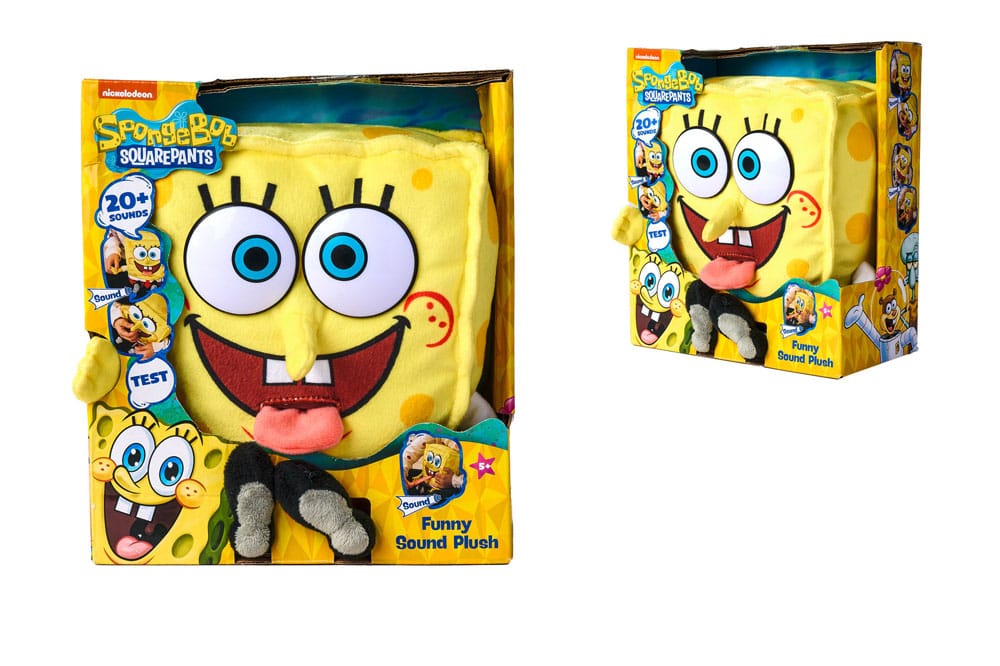 SpongeBob SquarePants Plush Figure with Sound SpongeBob 30 cm 4006592091699